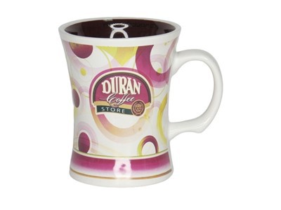 Designad keramisk kaffemugg